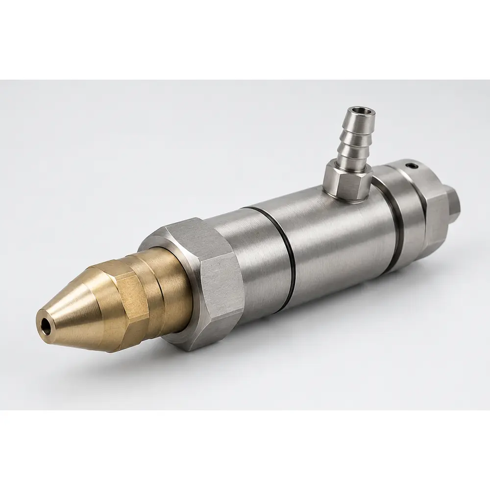 Front catheter, zinc metalizing machine