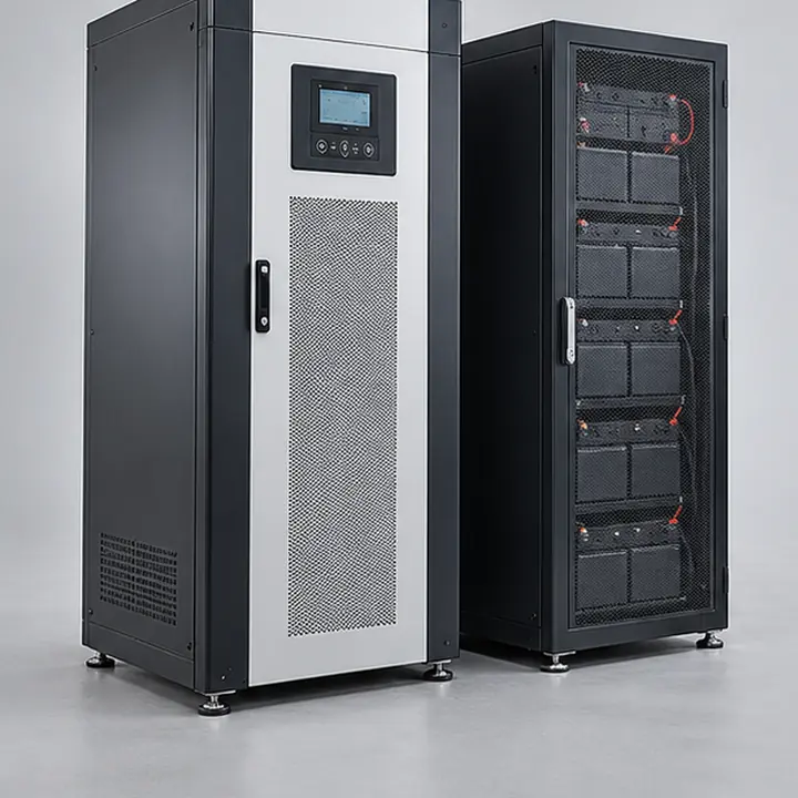 Industrial UPS & battery cabinet