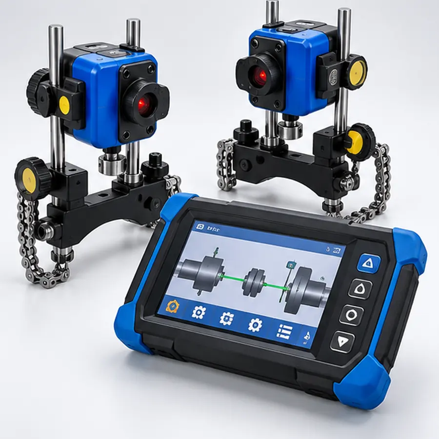 Laser shaft alignment kit