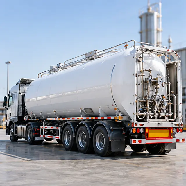 LNG cryogenic semi-trailer