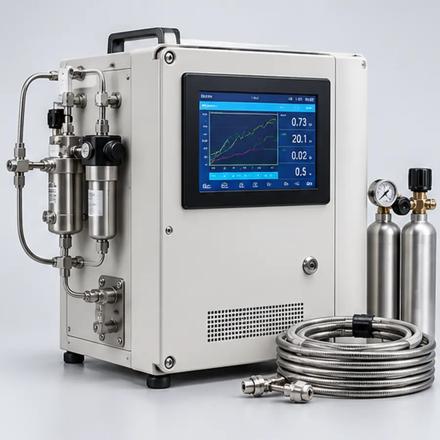 Process gas analyser